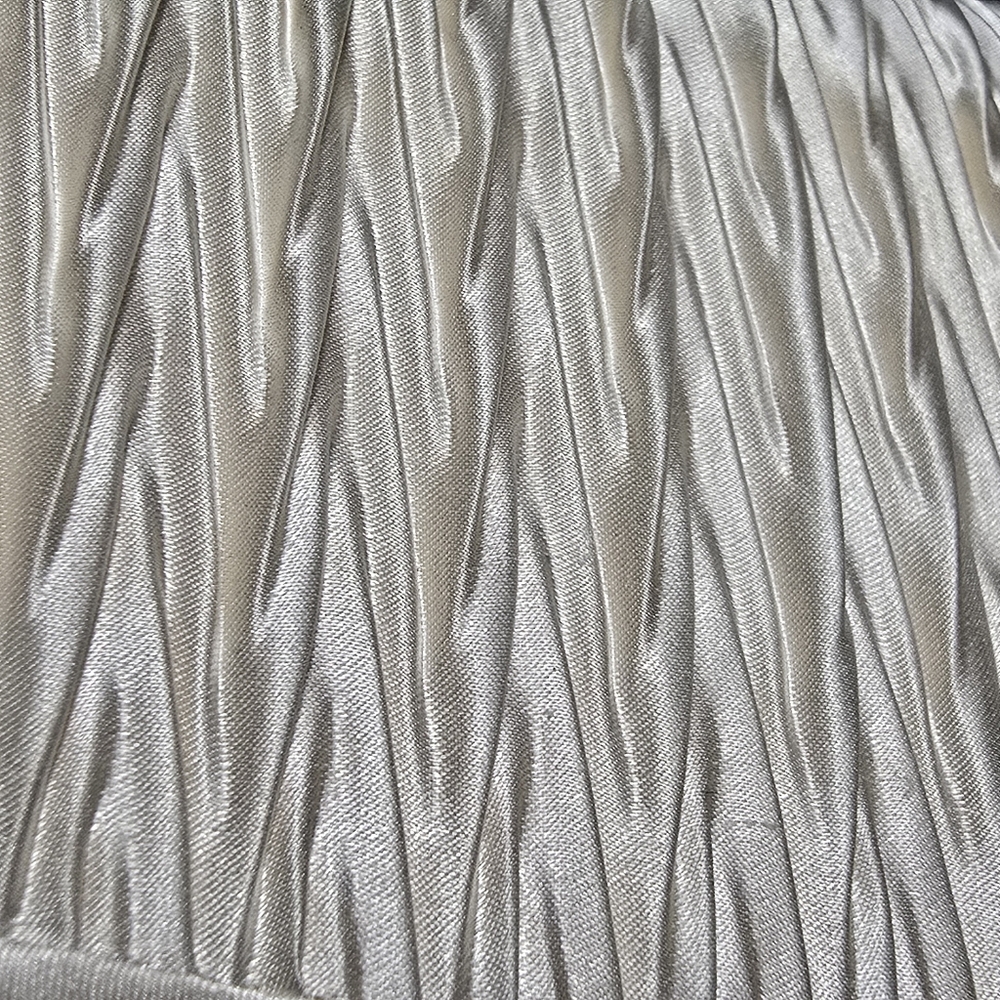 Vintage 1980's Partners Ivory Satin Clutch Purse 48557, 10" X 6 " - Picture 8 of 14